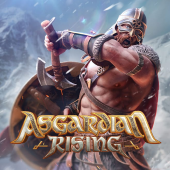 Asgardian Rising tile with nordic warrior art