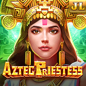 Aztec Priestess tile with temple and priestess symbols