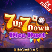 Dice Duet tile with a pair of red dice