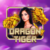 Dragon Tiger tile with dragon and tiger emblems