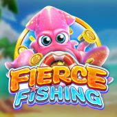 Fierce Fishing tile with a shark under fire