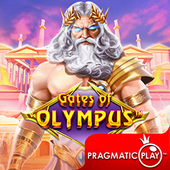 Gates of Olympus tile with Zeus and lightning