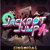 Jackpot Jump tile with a leaping jackpot coin character