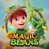 Magic Beans tile with a growing beanstalk