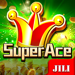 Super Ace tile with ace cards and gold wings