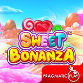 Sweet Bonanza tile with candy and fruit symbols