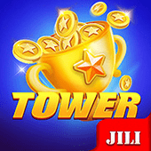 Tower tile with stacked glowing blocks